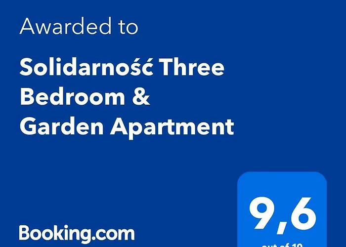 Solidarnosc Three Bedrooms & Garden